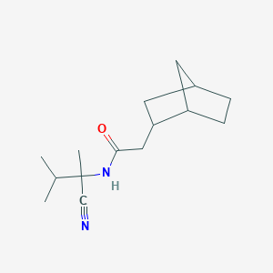 2-{bicyclo[2.2.1]heptan-2-yl}-N-(1-cyano-1,2-dimethylpropyl)acetamide