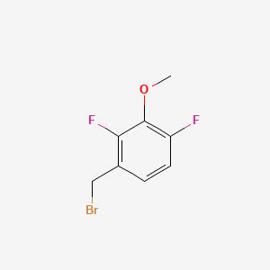 molecular formula C8H7BrF2O B2839549 2,4-二氟-3-甲氧基苄溴化物 CAS No. 886499-17-8