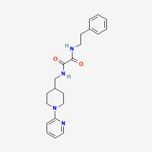 N1-phenethyl-N2-((1-(pyridin-2-yl)piperidin-4-yl)methyl)oxalamide