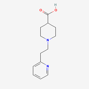1-(2-Pyridin-2-yl-ethyl)-piperidine-4-carboxylic acid