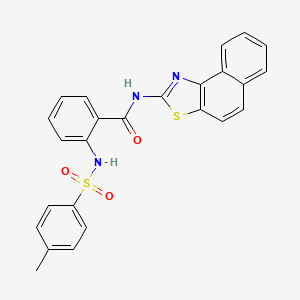 N-benzo[e][1,3]benzothiazol-2-yl-2-[(4-methylphenyl)sulfonylamino]benzamide