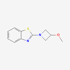 2-(3-Methoxyazetidin-1-yl)benzo[d]thiazole
