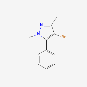 4-Bromo-1,3-dimethyl-5-phenylpyrazole
