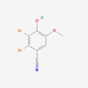 2,3-Dibromo-4-hydroxy-5-methoxybenzonitrile