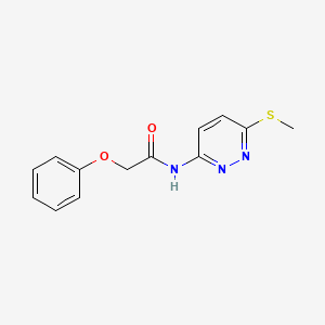 N-(6-(methylthio)pyridazin-3-yl)-2-phenoxyacetamide