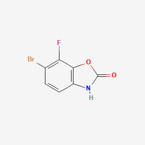 6-Bromo-7-fluorobenzo[d]oxazol-2(3H)-one