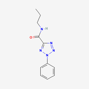 2-phenyl-N-propyl-2H-tetrazole-5-carboxamide