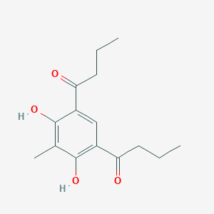 1-(5-Butyryl-2,4-dihydroxy-3-methylphenyl)-1-butanone
