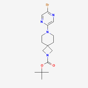 Tert-butyl 7-(5-bromopyrazin-2-yl)-2,7-diazaspiro[3.5]nonane-2-carboxylate