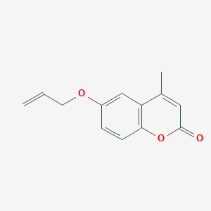 molecular formula C13H12O3 B2839896 6-Allyloxy-4-methylcoumarin CAS No. 90207-15-1