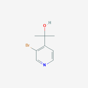 2-(3-Bromopyridin-4-yl)propan-2-ol