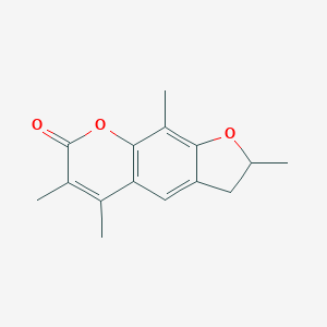 2,5,6,9-tetramethyl-2,3-dihydro-7H-furo[3,2-g]chromen-7-one