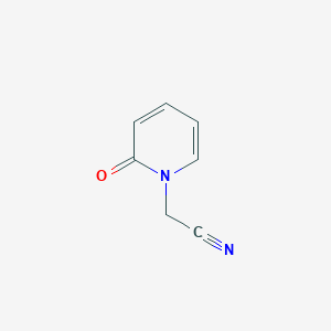 molecular formula C7H6N2O B2839965 2-(2-氧代吡啶-1(2H)-基)乙腈 CAS No. 218920-79-7