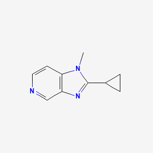 2-cyclopropyl-1-methyl-1H-imidazo[4,5-c]pyridine