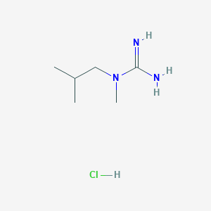 N-methyl-N-(2-methylpropyl)guanidine hydrochloride
