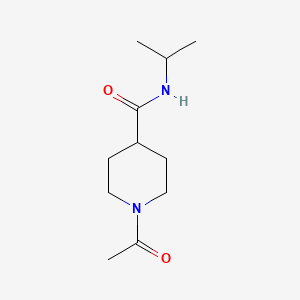 1-acetyl-N-propan-2-ylpiperidine-4-carboxamide