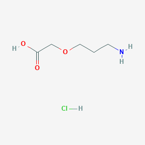 2-(3-Aminopropoxy)acetic acid hydrochloride