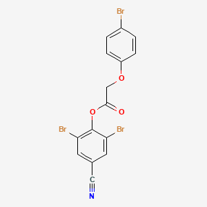 2,6-Dibromo-4-cyanophenyl 2-(4-bromophenoxy)acetate