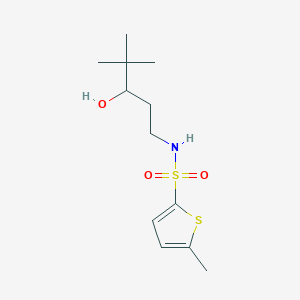 N-(3-hydroxy-4,4-dimethylpentyl)-5-methylthiophene-2-sulfonamide