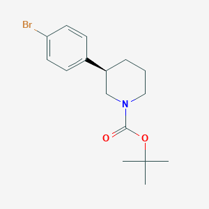 tert-butyl (R)-3-(4-bromophenyl)piperidine-1-carboxylate