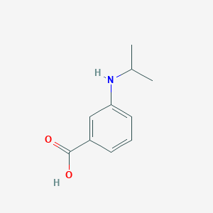3-[(Propan-2-yl)amino]benzoic acid