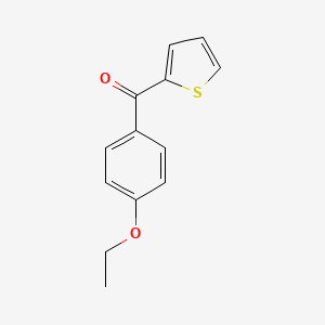 molecular formula C13H12O2S B2840114 (4-乙氧基苯基)(2-噻吩基)甲酮 CAS No. 428487-13-2