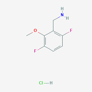 (3,6-Difluoro-2-methoxyphenyl)methanamine hydrochloride