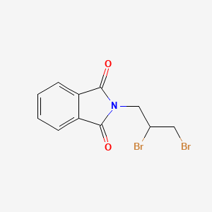 molecular formula C11H9Br2NO2 B2840168 2-(2,3-dibromopropyl)-1H-isoindole-1,3(2H)-dione CAS No. 51895-94-4