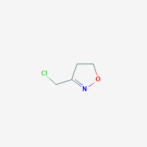 3-(Chloromethyl)-4,5-dihydro-1,2-oxazole