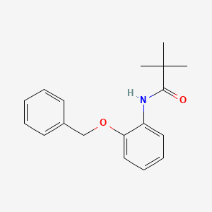 N-[2-(Benzyloxy)phenyl]pivalamide