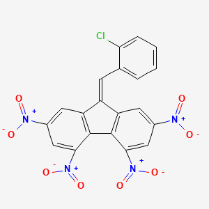 9-[(2-Chlorophenyl)methylidene]-2,4,5,7-tetranitrofluorene