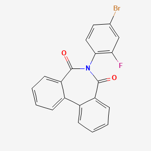6-(4-Bromo-2-fluorophenyl)benzo[d][2]benzazepine-5,7-dione