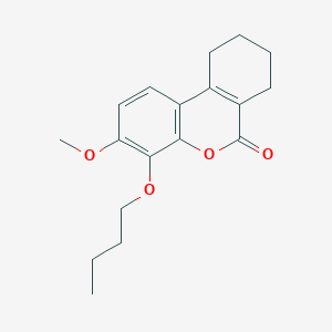 4-butoxy-3-methoxy-7,8,9,10-tetrahydro-6H-benzo[c]chromen-6-one