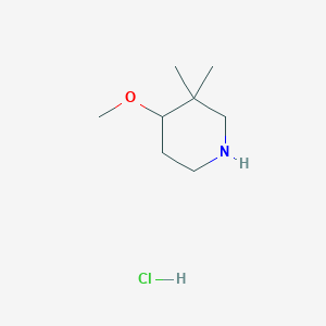 4-Methoxy-3,3-dimethylpiperidine hydrochloride