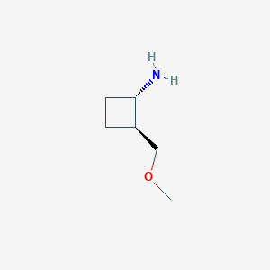 (1S,2S)-2-(methoxymethyl)cyclobutan-1-amine