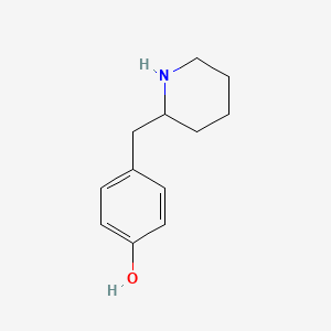 4-(Piperidin-2-ylmethyl)phenol