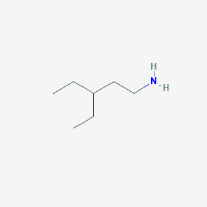 molecular formula C7H17N B2840532 3-Ethylpentan-1-amine CAS No. 66643-81-0