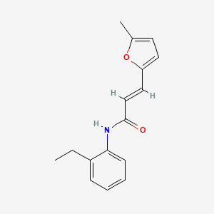 (E)-N-(2-ethylphenyl)-3-(5-methylfuran-2-yl)acrylamide