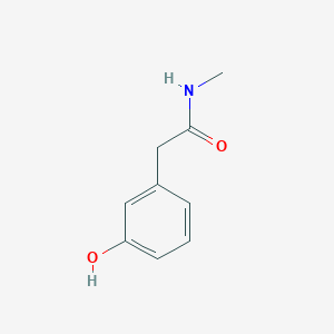 molecular formula C9H11NO2 B2840571 2-(3-hydroxyphenyl)-N-methylacetamide CAS No. 220299-54-7
