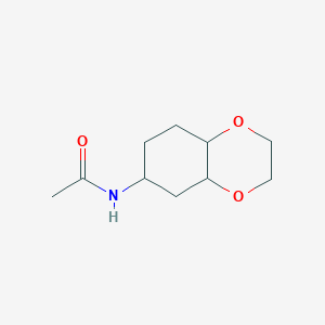 N-(octahydrobenzo[b][1,4]dioxin-6-yl)acetamide
