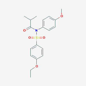 4-ethoxy-N-isobutyryl-N-(4-methoxyphenyl)benzenesulfonamide