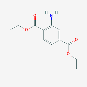 molecular formula C12H15NO4 B2840729 Diethyl 2-aminoterephthalate CAS No. 27210-70-4