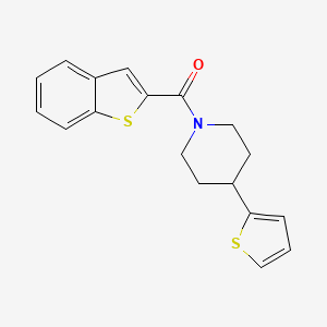 Benzo[b]thiophen-2-yl(4-(thiophen-2-yl)piperidin-1-yl)methanone