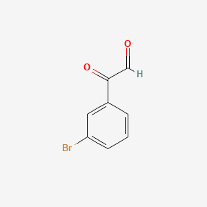 molecular formula C8H5BrO2 B2840838 (3-Bromo-phenyl)-oxo-acetaldehyde CAS No. 701-37-1