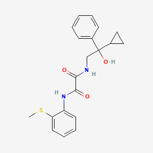 N'-(2-CYCLOPROPYL-2-HYDROXY-2-PHENYLETHYL)-N-[2-(METHYLSULFANYL)PHENYL]ETHANEDIAMIDE