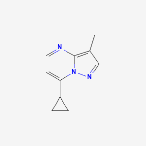 7-Cyclopropyl-3-methylpyrazolo[1,5-a]pyrimidine
