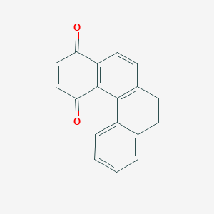 molecular formula C18H10O2 B028410 苯并[c]菲-1,4-二酮 CAS No. 109699-80-1