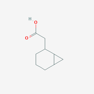 2-(2-Bicyclo[4.1.0]heptanyl)acetic acid