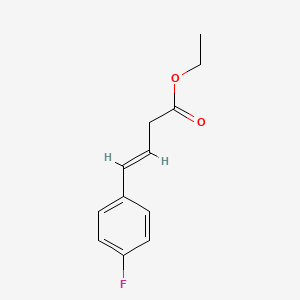 molecular formula C12H13FO2 B2841022 Ethyl (E)-4-(4-fluorophenyl)but-3-enoate CAS No. 463934-03-4