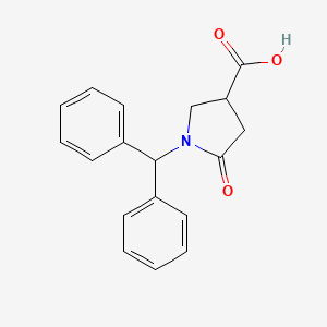 1-Benzhydryl-5-oxopyrrolidine-3-carboxylic acid